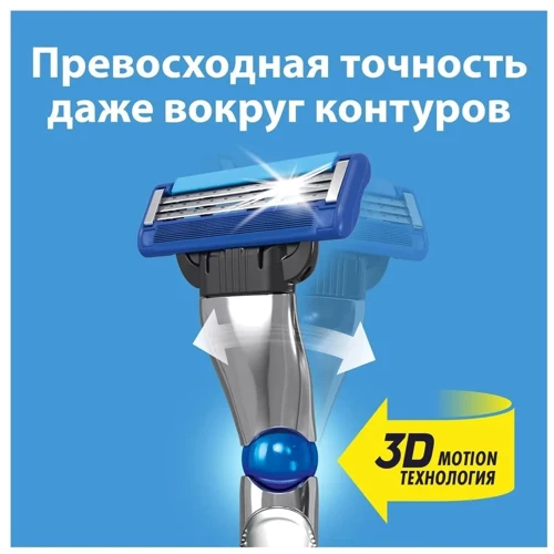 Gillette Mach3 Turbo Станок для бритья с 2 сменными касетами: Вид Бритвенные станки