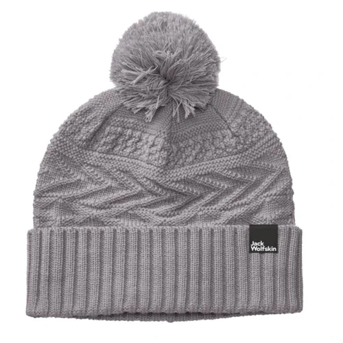 Женская шапка Jack Wolfskin Lorelei Beanie W серая (1910901_2174)