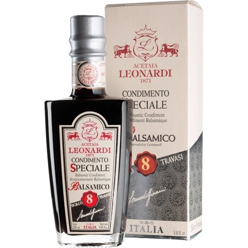 Бальзаміко Leonardi витримка 8 років 250 мл (8033378340029)