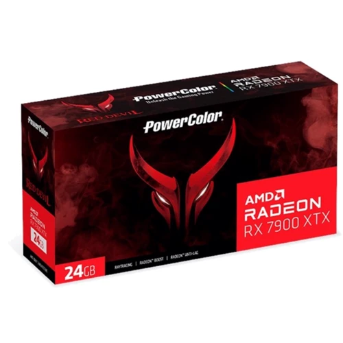 Видеокарта PowerColor Radeon RX 7900 XTX 24GB Red Devil (RX 7900 XTX 24G-E/OC): Назначение Геймерские