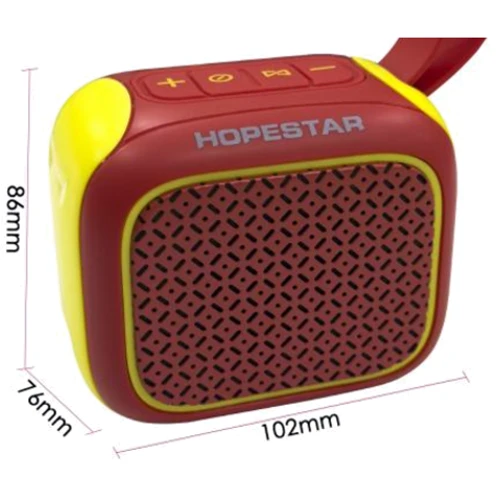 Акустика Hopestar A22 Red/Yellow: Тип портативная