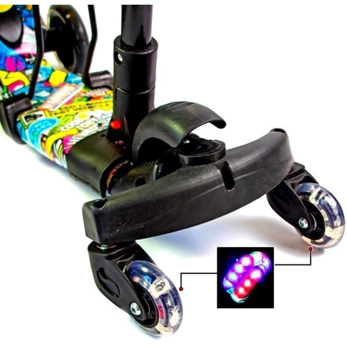 Scooter "Божа корівка" 5in1. Graffity (4-х колісний, багатофункціональний): Максимальне допустиме навантаження, кг 60 кг
