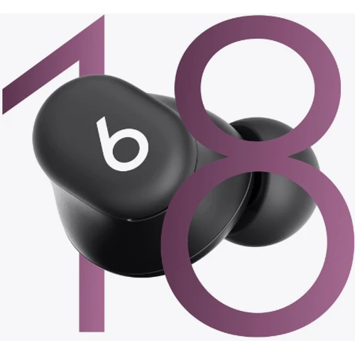 Наушники Beats by Dr. Dre Solo Buds Matte Black (MUVW3): Время работы, ч 18