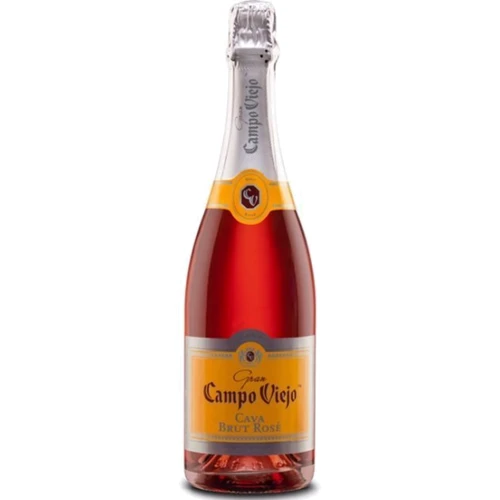 Вино ігристе Campo Viejo Cava Brut Rose, рожеве сухе, 0.75л 10-13% (STA8410302105334)