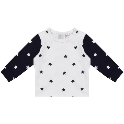 Пижамный лонгслив H&M 5236258 62 см синий