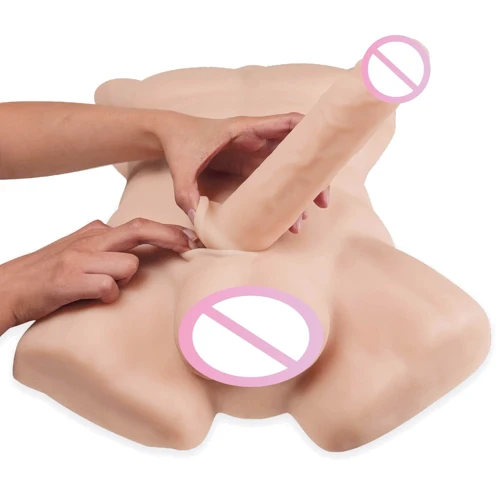 Торс с фаллоимитатором на присоске SilexD Apollo L Male Torso