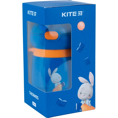 Термос Kite Rabbit блакитний, 350 мл: Тип Термос