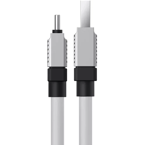Кабель Baseus USB Cable to USB-C CoolPlay Series Fast Charging 100W 2m White (CAKW000702): Длина 2 м
