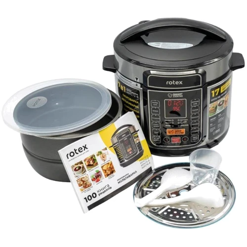 Мультиварка Rotex REPC72-B: Мощность 900 Вт