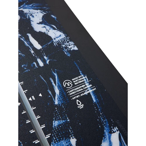 Доска для сноуборда BURTON (2294212) CARTOGRAPHER 2025 BLACK/BLUE 162 см (9010510757609): Форма Directional Twin