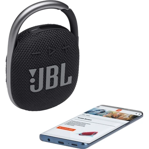 Акустика JBL Clip 4 Black (JBLCLIP4BLK): Цвет черный