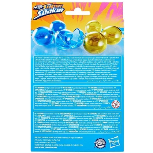 Водні бомби Hasbro Nerf Super Soaker Hydro Balls 6 шт. (F6393): Тип боеприпасы