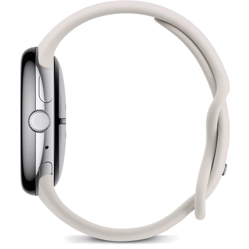 Смарт-часы Google Pixel Watch 3 45mm LTE Polished Silver Aluminum Case with Porcelain Active Band: Емкость батареи, мАч 420