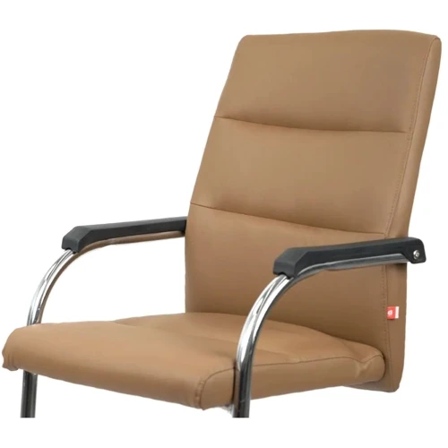 Крісло конференційне АКЛАС Натан CH CF Коричневий (PU-коричневий) (00127506)