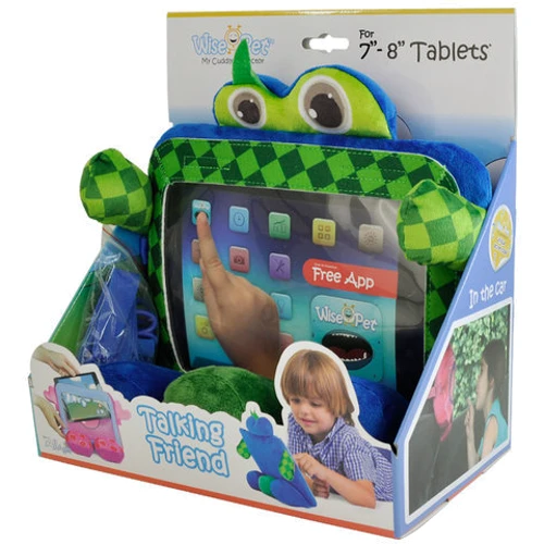 Мягкая игрушка ЧЕКЕР, чехол для планшетов 7-8 дюймов, клетчатая (в коробке)