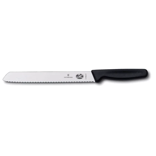 Кухонный нож Victorinox Bread для хлеба с черной ручкой 21см (5.1633.21)
