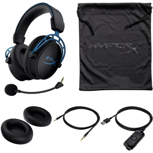 Навушники HyperX Cloud Alpha S (HX-HSCAS-BL/WW / 4P5L3AA): Тип випромінювача динамічний