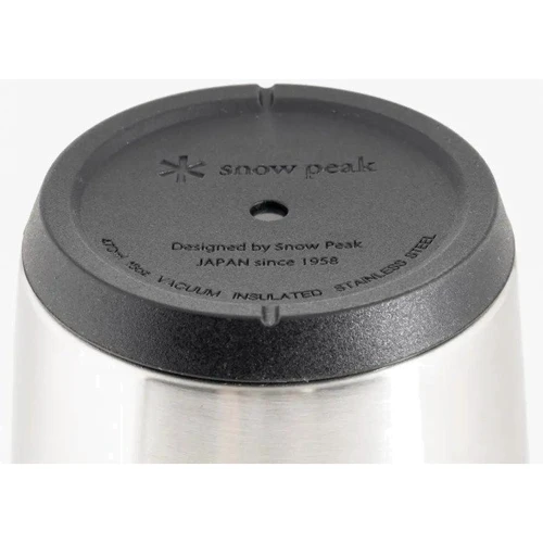 Термостакан Snow Peak TW-470-BK Shimo Tumbler Black 470 мл (1200.06.51): Объем, л 0.47