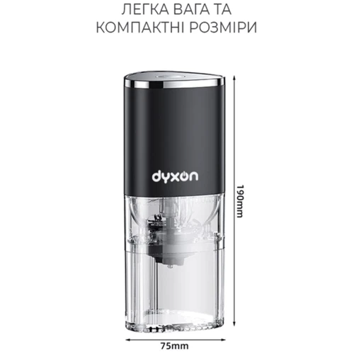 Кавомолка DYXON MEGAGRIND 155 Black фото 6