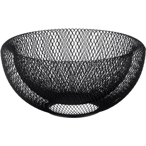 Конфетница Корзина Ardesto Midori 25х25х12см, металл, черная (AR0902B): Тип Корзина