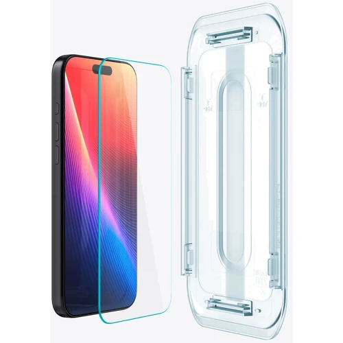Захисне скло для iPhone Spigen Tempered Glass EZ FIT Glas.tR SLIM 2 Pack (AGL07907) для iPhone 17 Pro Max