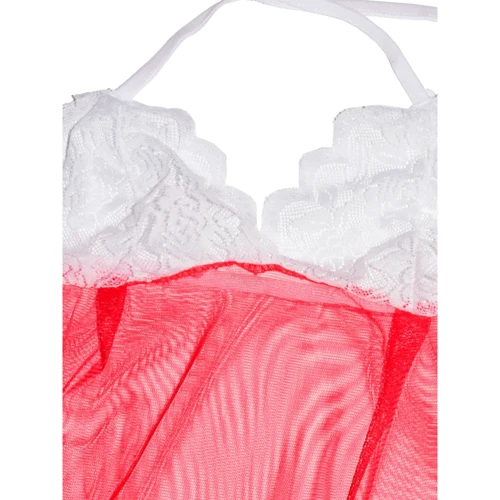 Пеньюар NDS 3029-2 One Size Red/White (8253)