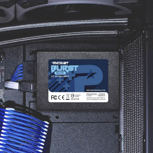 PATRIOT Burst Elite 1.92 TB (PBE192TS25SSDR) UA: Интерфейс подключения SATA