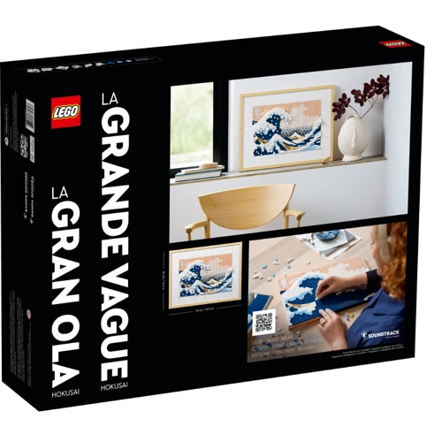 Конструктор LEGO ART Хокусай Велика хвиля (31208): Кількість деталей, шт. 1810
