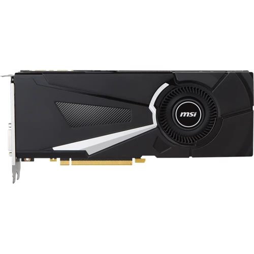 Видеокарта MSI GeForce GTX 1080 AERO 8G OC (912-V336-087): Объем памяти, Гб 8
