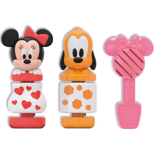 Развивающая игрушка Clementoni Minnie & Pluto Build & Play серия Disney Baby (17842)