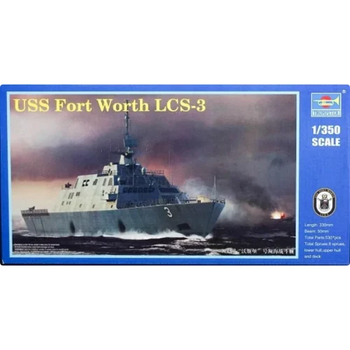 Американский TRUMPETER боевой корабль прибрежной зоны Fort Worth LCS-3 TR04553: Производитель TRUMPETER