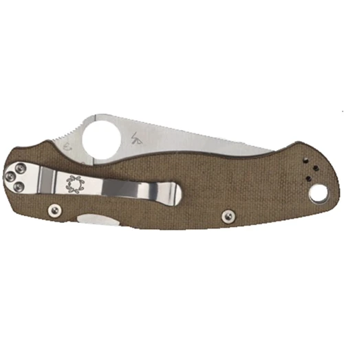 Нож Spyderco Para Military 2 Brown Micarta CPM Cru-Wear (C81MPCW2): Тип ножа Карманный