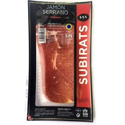Хамон Subirats Jamon Serrano 100 г (WT1619)