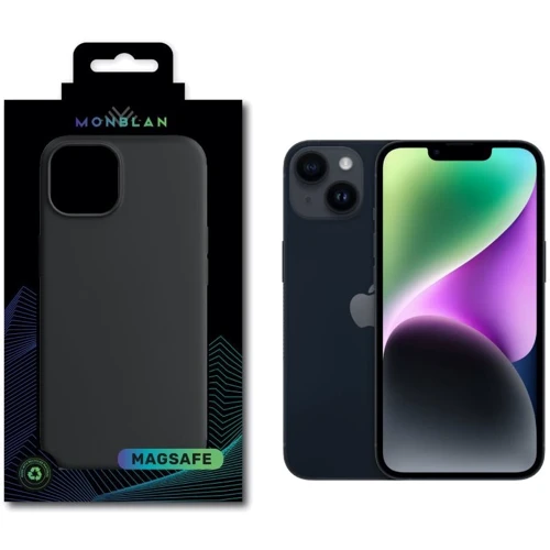 Чехол для iPhone Monblan Silicone Case MagSafe Midnight for iPhone 14