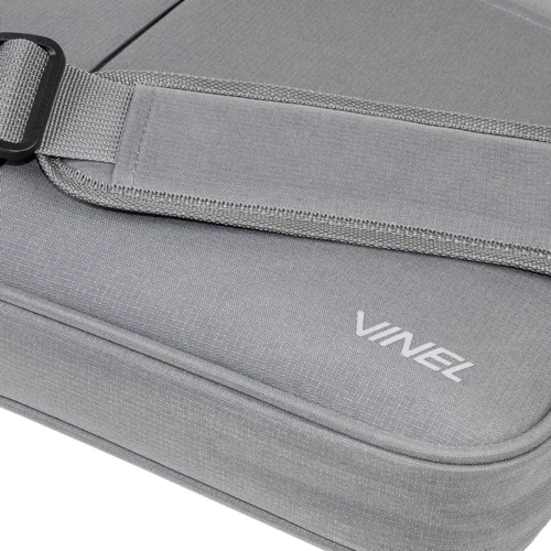 Сумка для ноутбука Vinel 15.6-16 '' Grey (VL-0102NB-GY): Матеріал поліестер