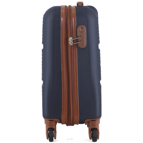 Чемодан Semi Line 20" (S) Navy (T5712-1): Фактура Матовая, Гладкая