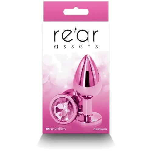 Анальная поробка Ns Novelties Pink Medium Rear Assets (розовый)