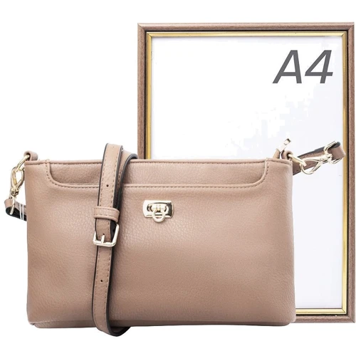 Жіноча сумка-пошет Amelie Galanti бежева (A991511-beige): Стать жіночий
