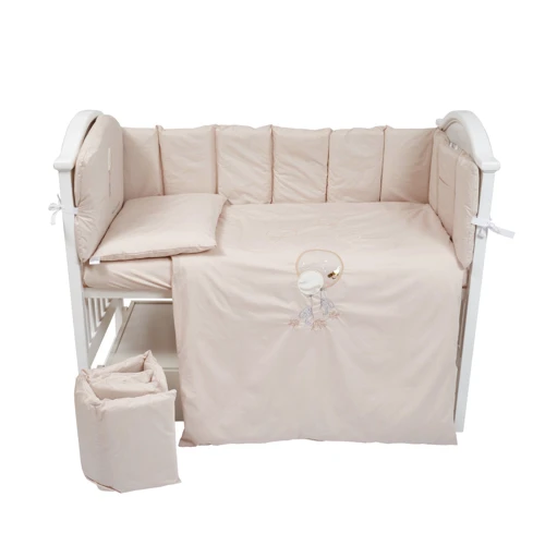 Комплект постельного белья Twins Babycentre Welcome to the world бежевый (4012-BTWW-02)