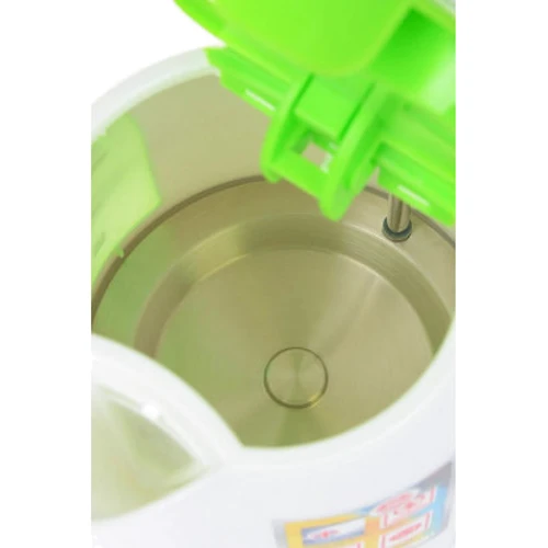 Электрочайник Saturn ST-EK8436 Lt. Green/White: Покрытие нагревательного элемента (материал) дисковый (скрытый)
