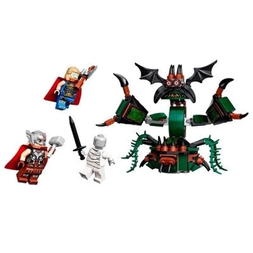 Конструктор LEGO Super Heroes Атака Нового Асгарда (76207): Количество деталей, шт. 159