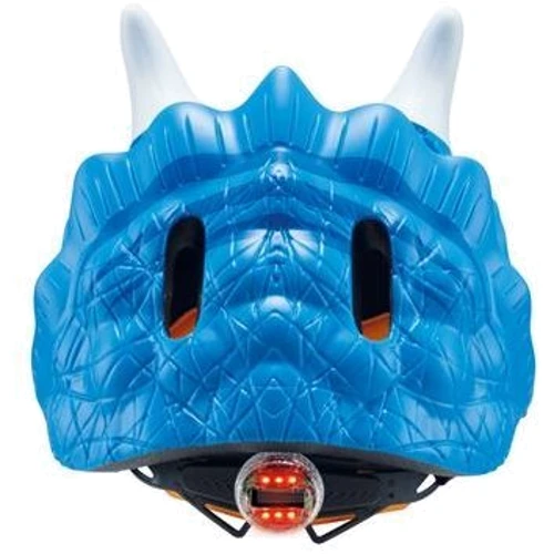Шолом захисний дитячий Globber Fantasy Helmet трицератоп синій, 49-55 см (605-100) фото 6