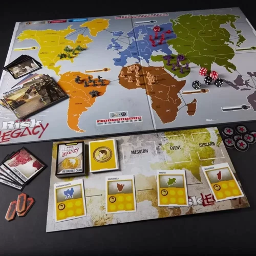 Настольная игра Hasbro Risk Legacy New Edition EN НА АНГЛИЙСКОМ ЯЗЫКЕ
