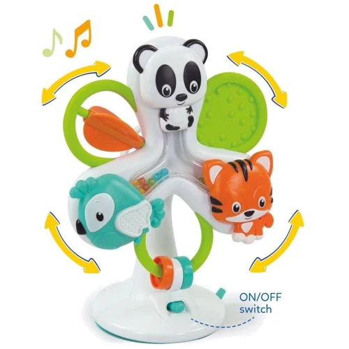 Игрушка на присоске Clementoni Round & Round Animals (17261)