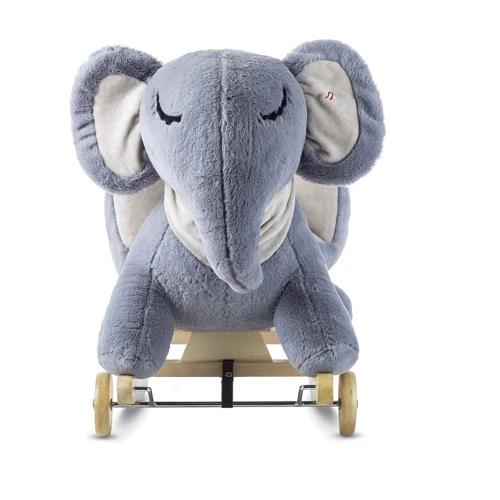 Слоник-качалка з коліщатками Kinderkraft (KKZSLONGRY0000)