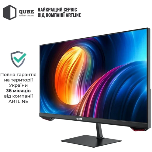 Монитор QUBE Overlord G25F180: Стандарт VESA 75x75