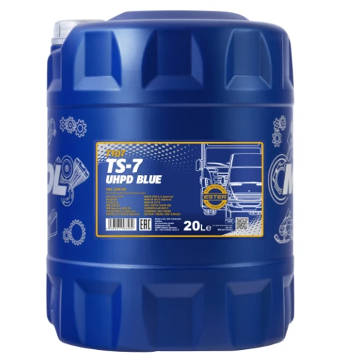 Моторна олива Mannol TS-7 UHPD Blue 10W40 E6 API CJ-4. 20л (MN7107-20)