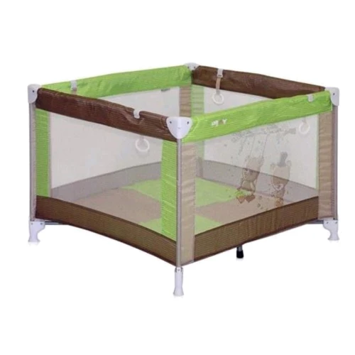Манеж Bertoni PLAY (beige&green bears)