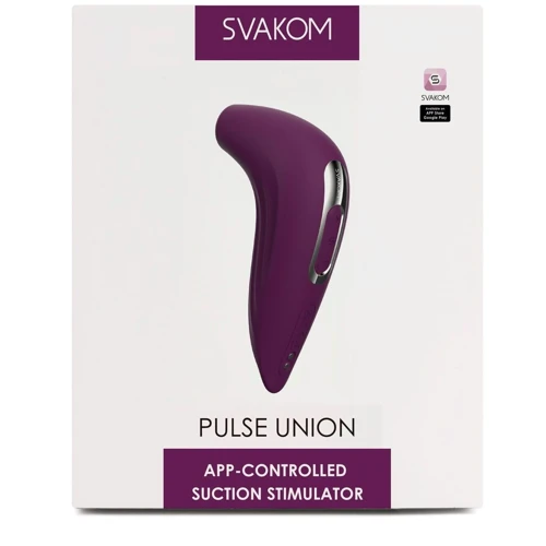 Вакуумний смарт-стимулятор Svakom Pulse Union, інтенсивна стимуляція