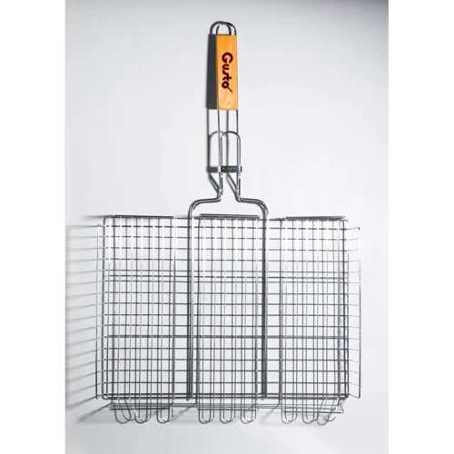 Набор для барбекю Решетка-гриль с бортом Gusto GT-7105 Time2Grill 66x31x24x5.5см (110917): Размеры, мм 660x310x240x55